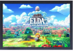 Cadre / Framed - Zelda Link's Awakening (Lanscape)